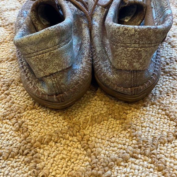 Vans Crackled Mocassins Size 10 - Picture 3 of 3